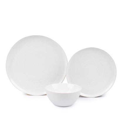 Juego de Loza 24 pcs Cerámica Toscana Simplit2#Beige