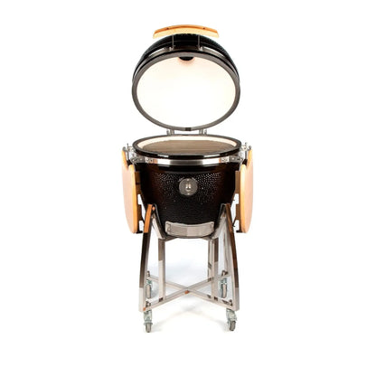 Pack Kamado Criollo 21” Negro + Aspiradora De Cenizas Bosca4#Negro
