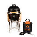 Pack Kamado Criollo 21” Negro + Aspiradora De Cenizas Bosca1#Negro