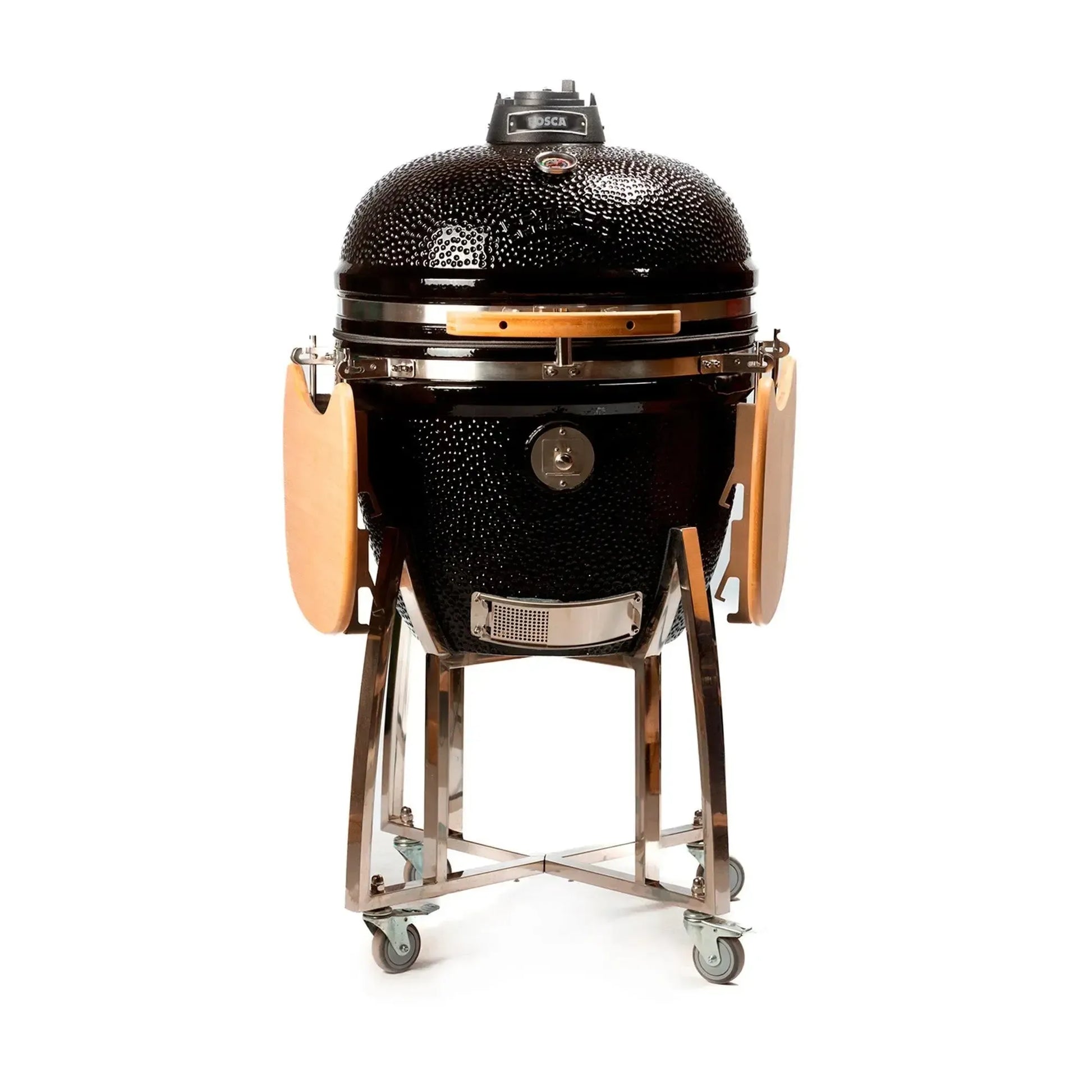 Pack Kamado Patagónico 27” Negro + Aspiradora De Cenizas Bosca2#Negro