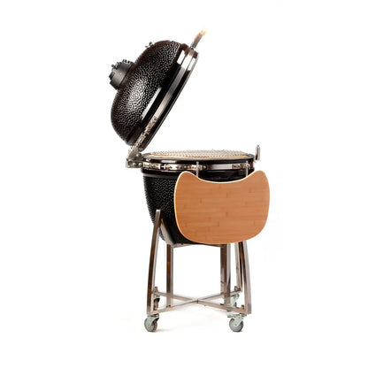 Pack Kamado Patagónico 27” Negro + Aspiradora De Cenizas Bosca6#Negro