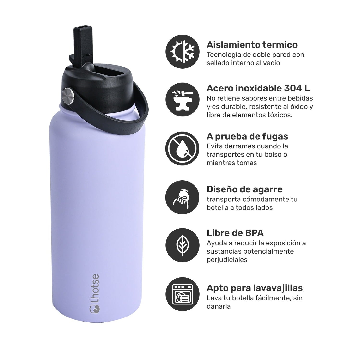 Pack 2 Mug Madre e Hija 960 Ml Lhotse4#Púrpura