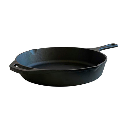 Pack Parrilla a Carbon Alerce Negro + Sarten fierro pequeño6#Negro