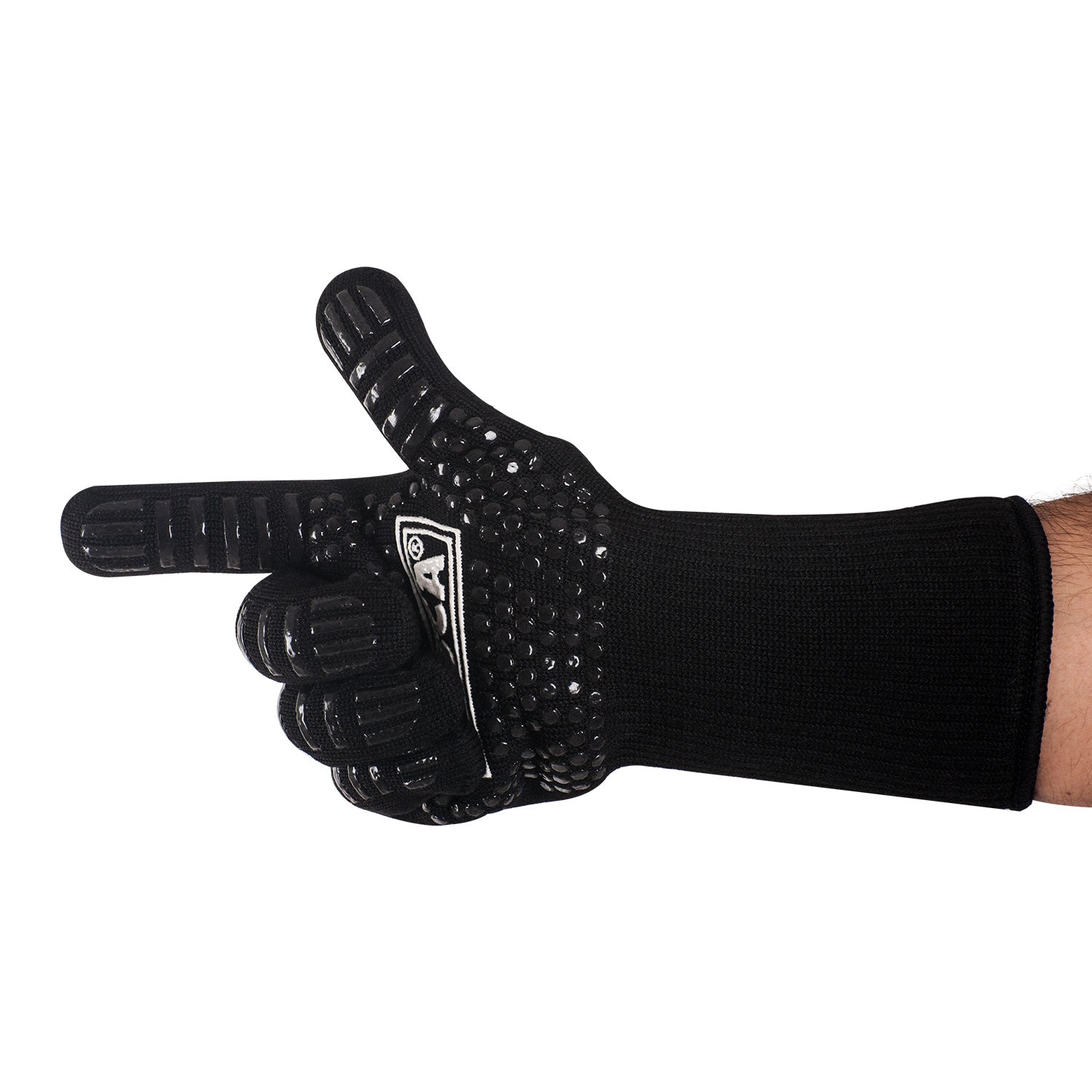 Pack Parrilla A Carbón Block 750 + Guantes Parrillero Bosca4#Gris