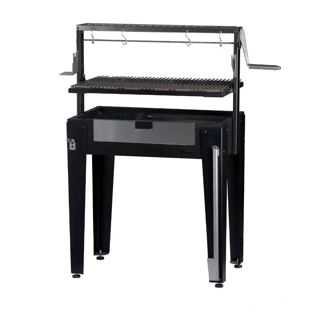 Pack Parrilla Maitén + Funda M + Encendedor Eléctrico Bosca2#Negro