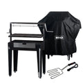 Pack Parrilla Maitén + Funda M + Encendedor Eléctrico Bosca1#Negro