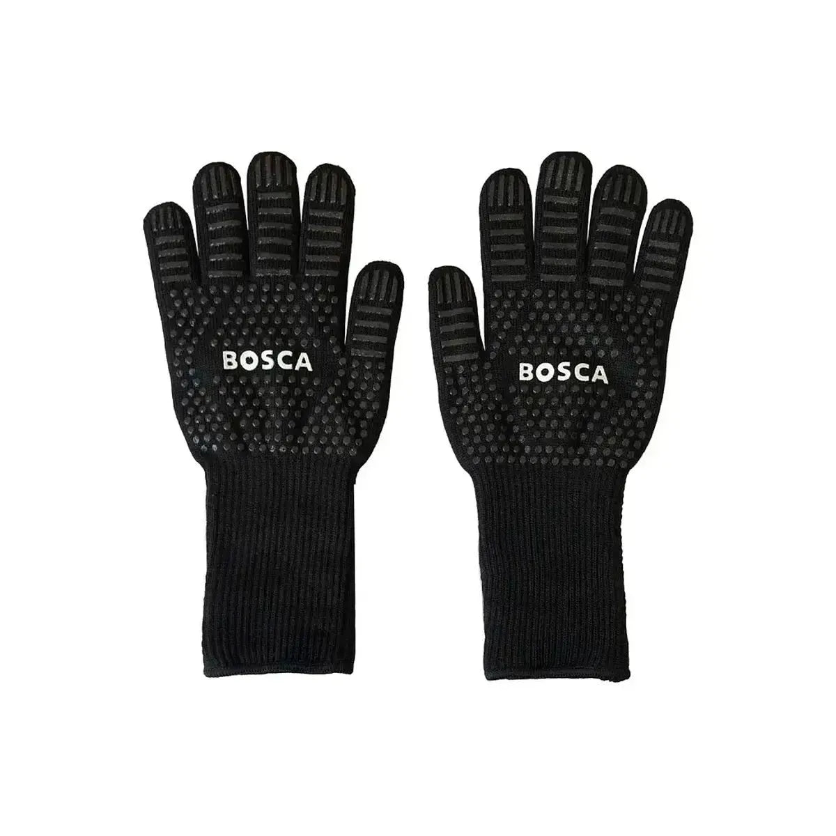 Pack Tabla Parrillera + Cuchillo y Tenedor +  Guantes Bosca3#Madera