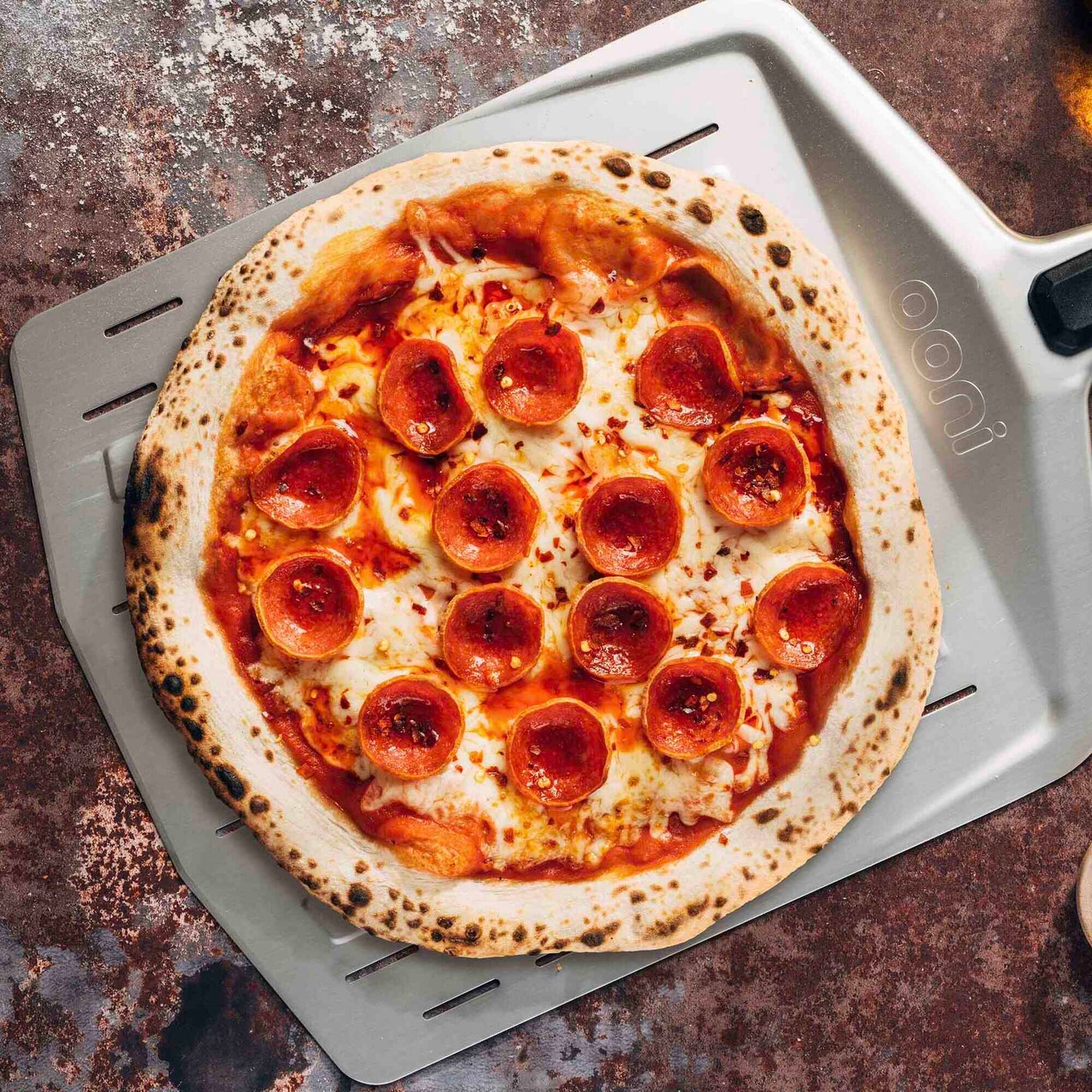 Paleta Pizza 14 Perforada Ooni Pizza Ovens1#Sin color