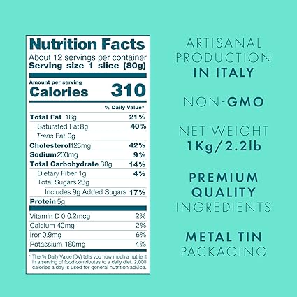 Panettone 1 kg en Lata Cipriani