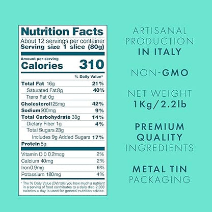 Panettone 1 kg en Lata Cipriani
