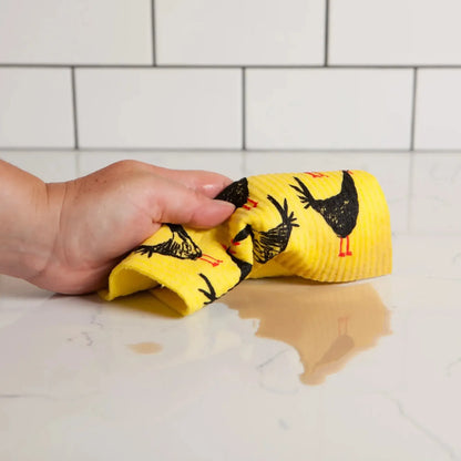 Paño Esponja Compostable gallina Danica