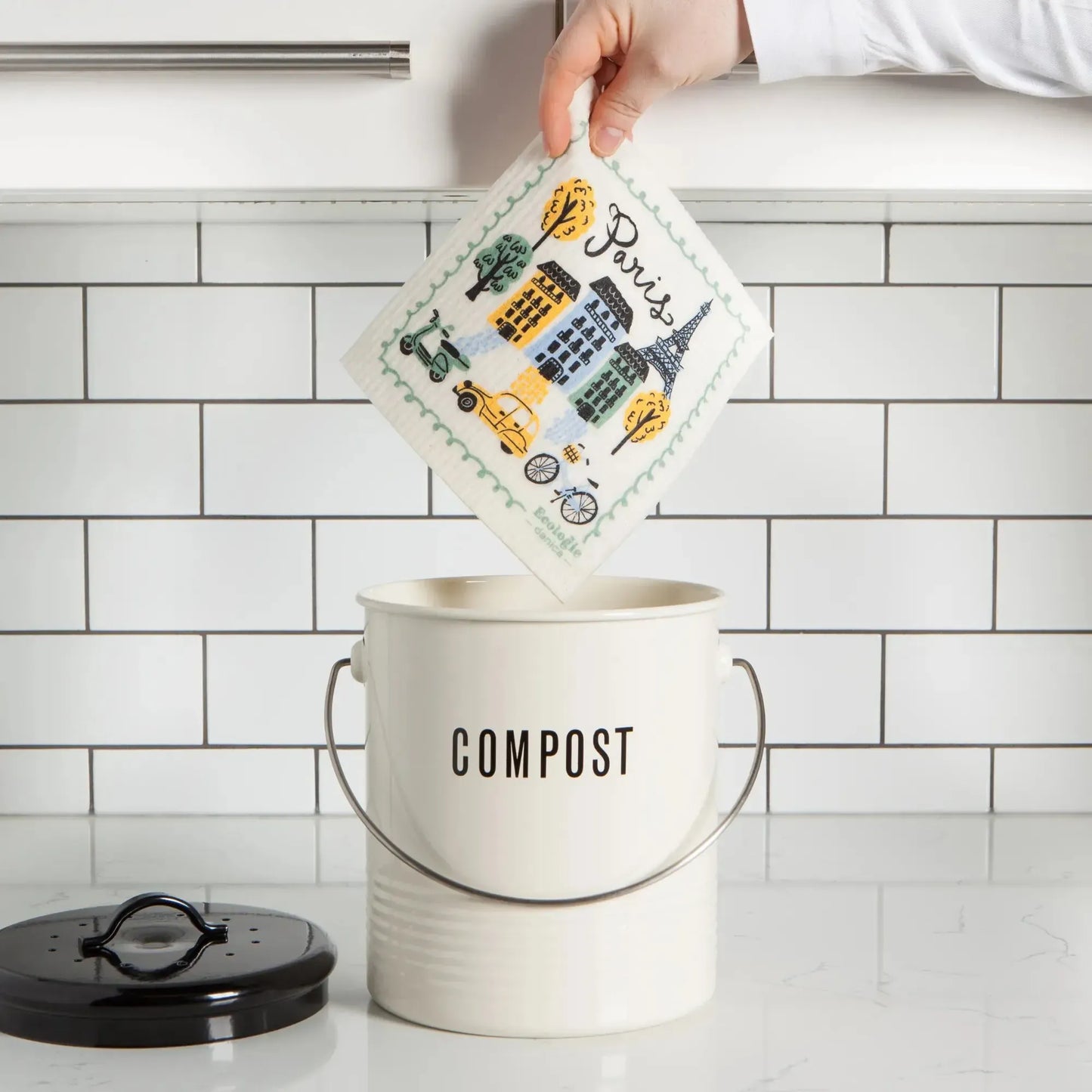 Paño Esponja Compostable paris Danica