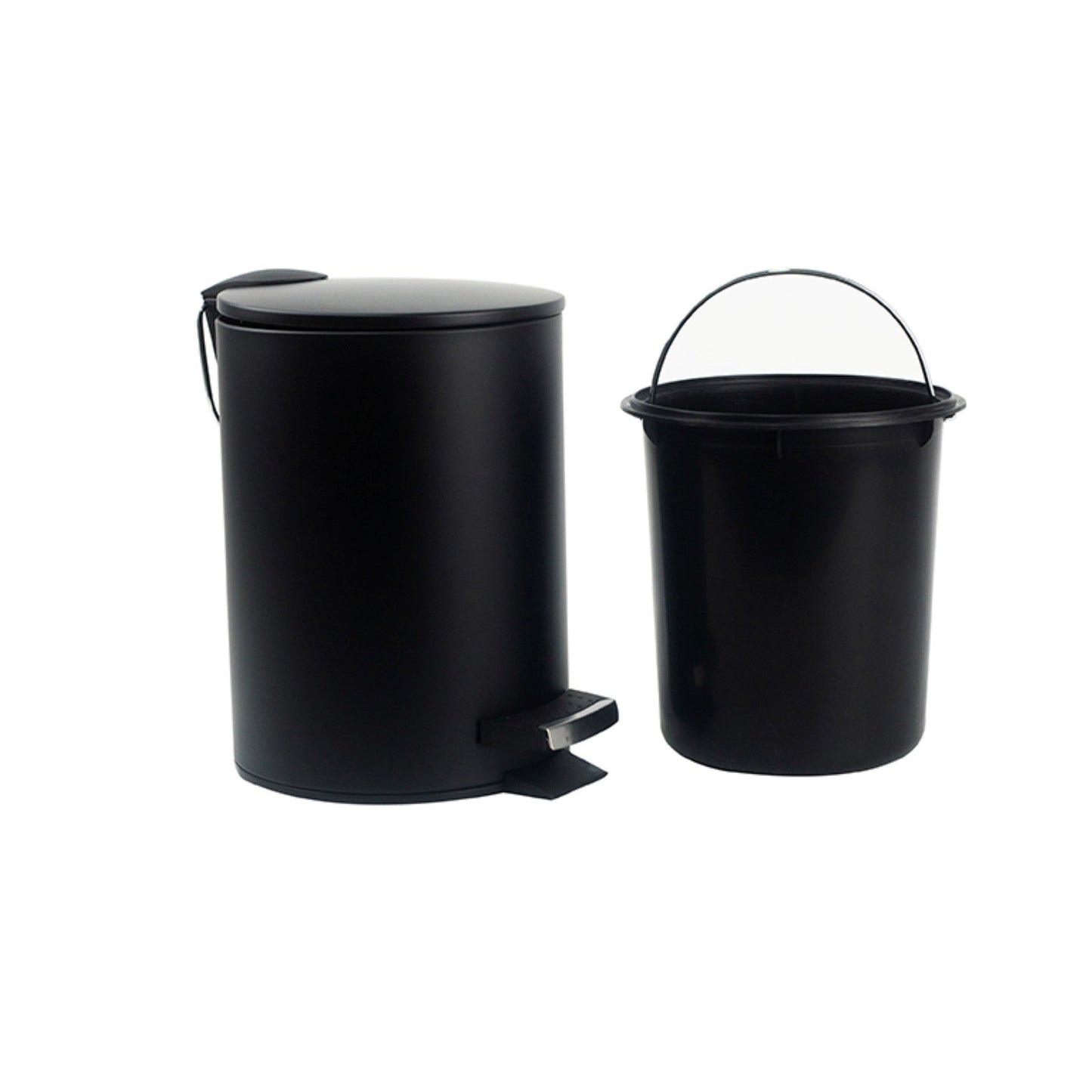 Papelero Colores 3Lts Decoexpress2#Negro