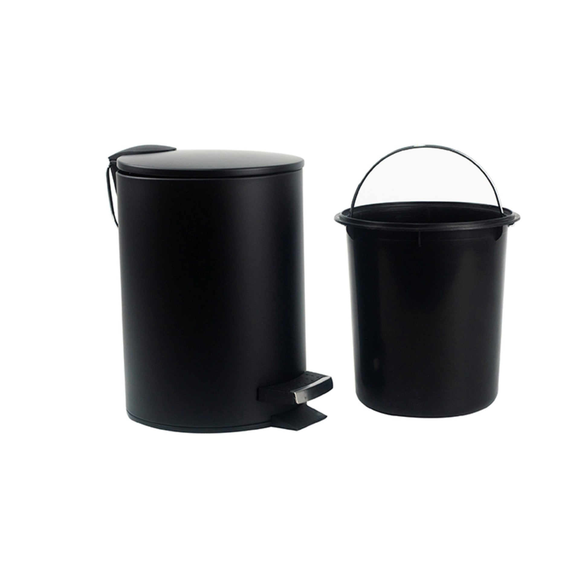 Papelero Colores 3Lts Decoexpress2#Negro