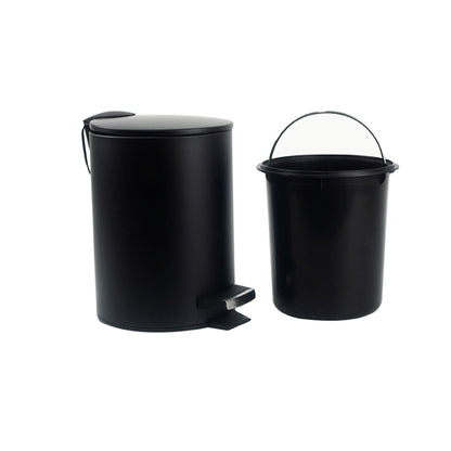 Papelero Colores 3Lts Decoexpress2#Negro