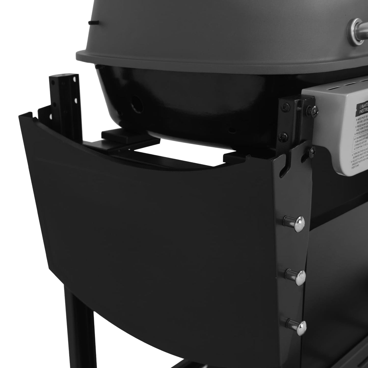 Parrilla a gas 2 Quemadores Denver Pro BBQ201GCA BBQ Grill11#Negro