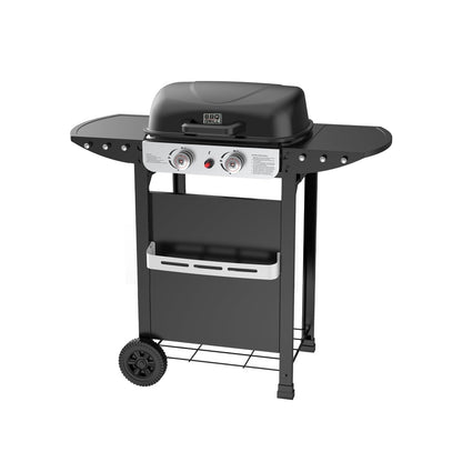 Parrilla a gas 2 Quemadores Denver Pro BBQ201GCA BBQ Grill3#Negro
