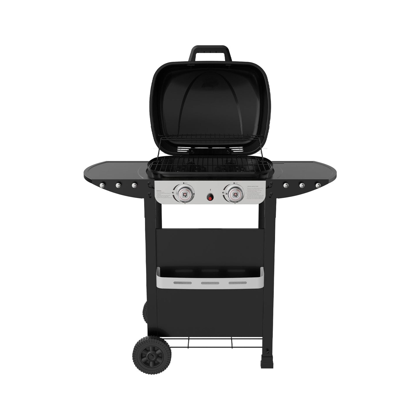 Parrilla a gas 2 Quemadores Denver Pro BBQ201GCA BBQ Grill5#Negro
