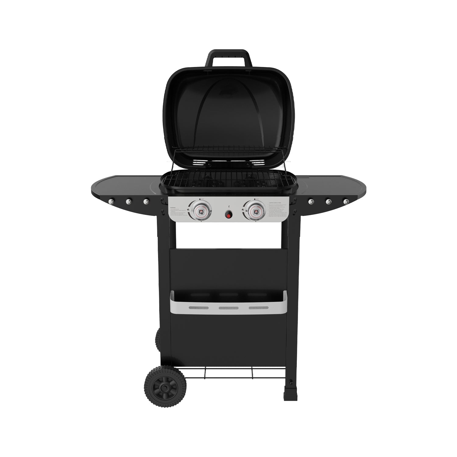Parrilla a gas 2 Quemadores Denver Pro BBQ201GCA BBQ Grill5#Negro