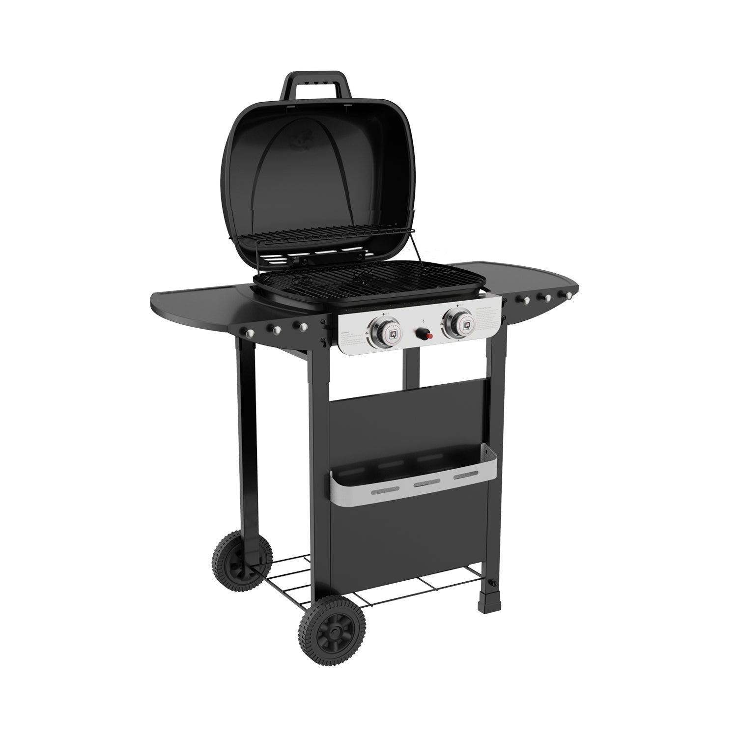 Parrilla a gas 2 Quemadores Denver Pro BBQ201GCA BBQ Grill6#Negro