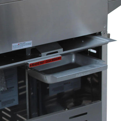 Parrilla a Gas 4 Quemadores + Sellador Lateral Kenmore4#Plata