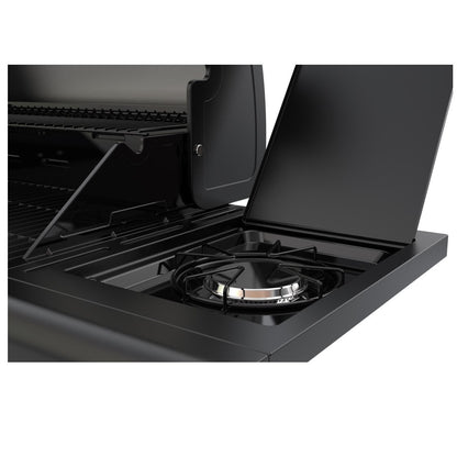 Parrilla A Gas 5 Quemadores + Quemador Lateral Color Negro Kenmore6#Negro