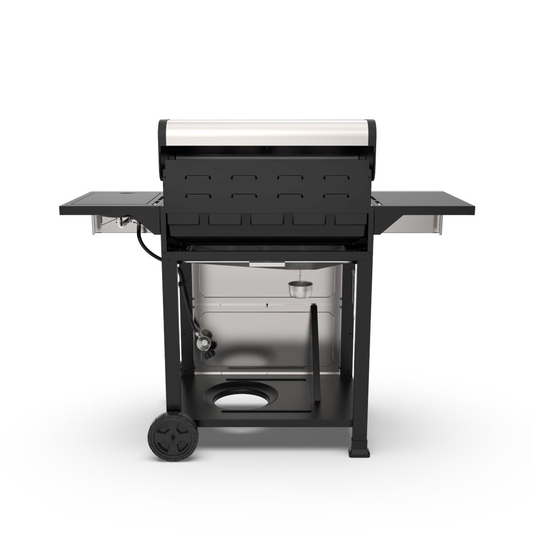 Parrilla a Gas 5 Quemadores + Quemador Lateral Kenmore5#Plata