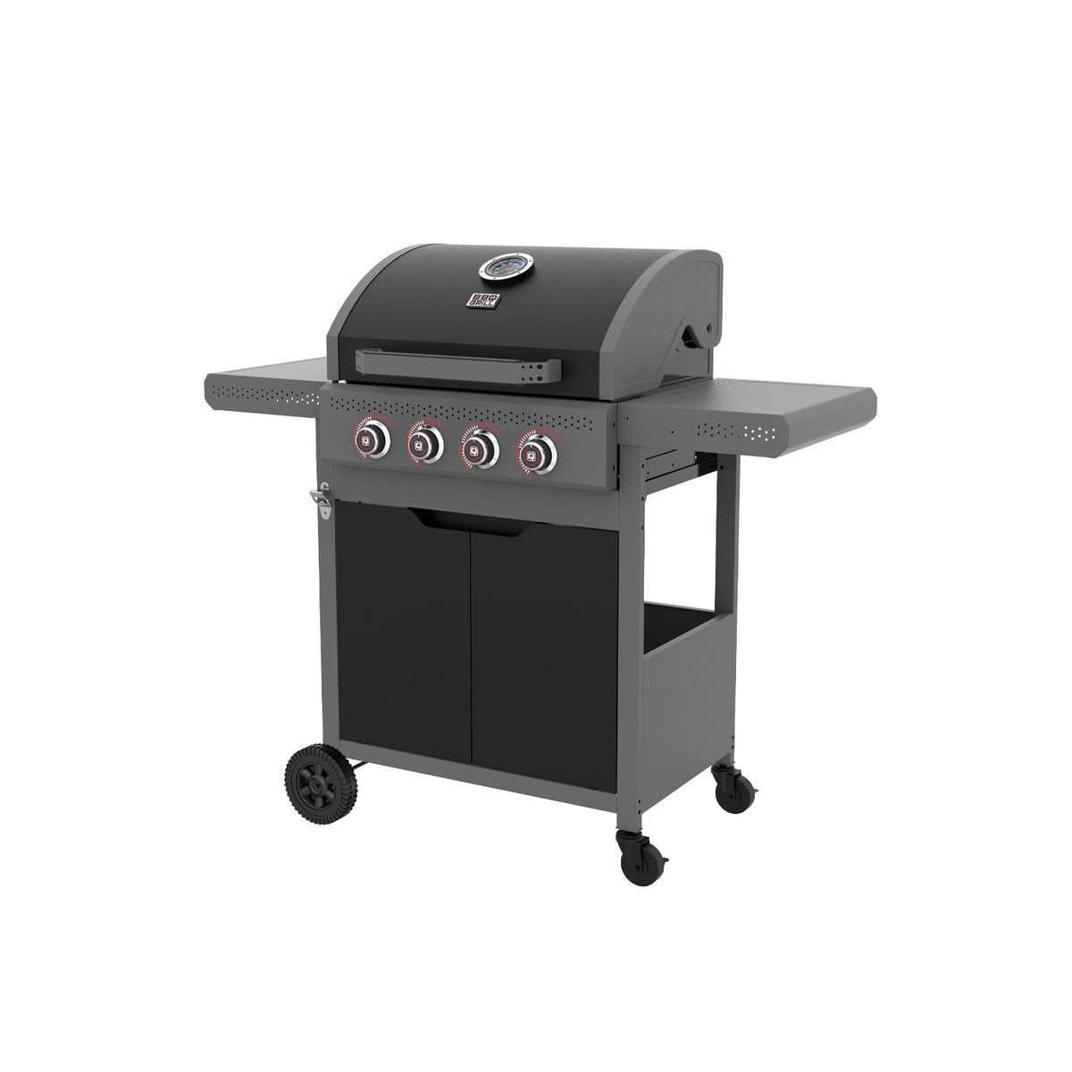 PARRILLA A GAS DARK HAWK 4Q-Parrillas a Gas