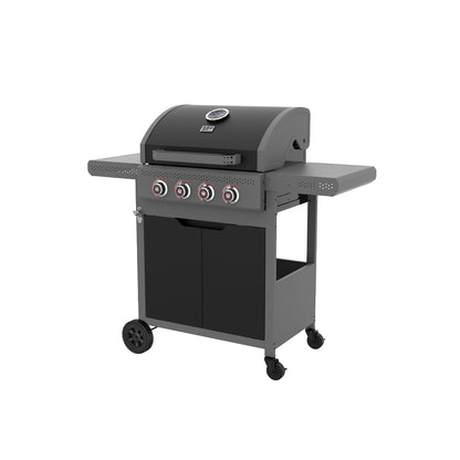 PARRILLA A GAS DARK HAWK 4Q-Parrillas a Gas