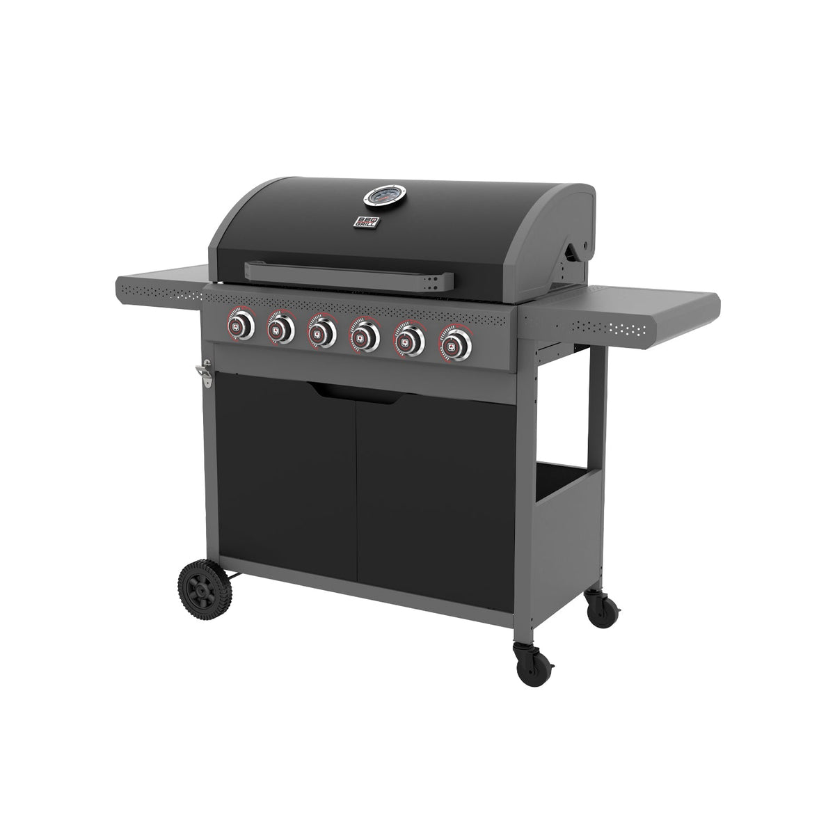 PARRILLA A GAS DARK HAWK 6Q-Parrillas a Gas