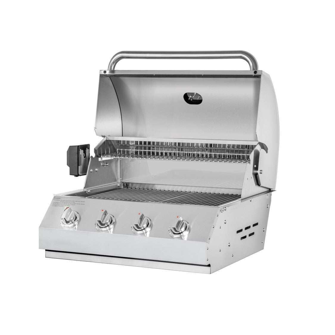 Parrilla a Gas Empotrada 4 Quemadores Kinggrill3#Gris