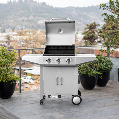 Parrilla a Gas Essence 3Q FDV - Caja Dañada-Parrillas a Gas