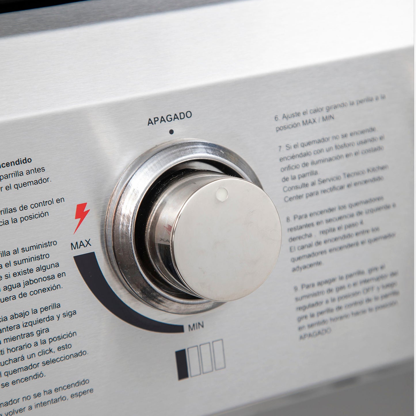 Parrilla a Gas Essence 4Q FDV - Caja Dañada-Parrillas a Gas