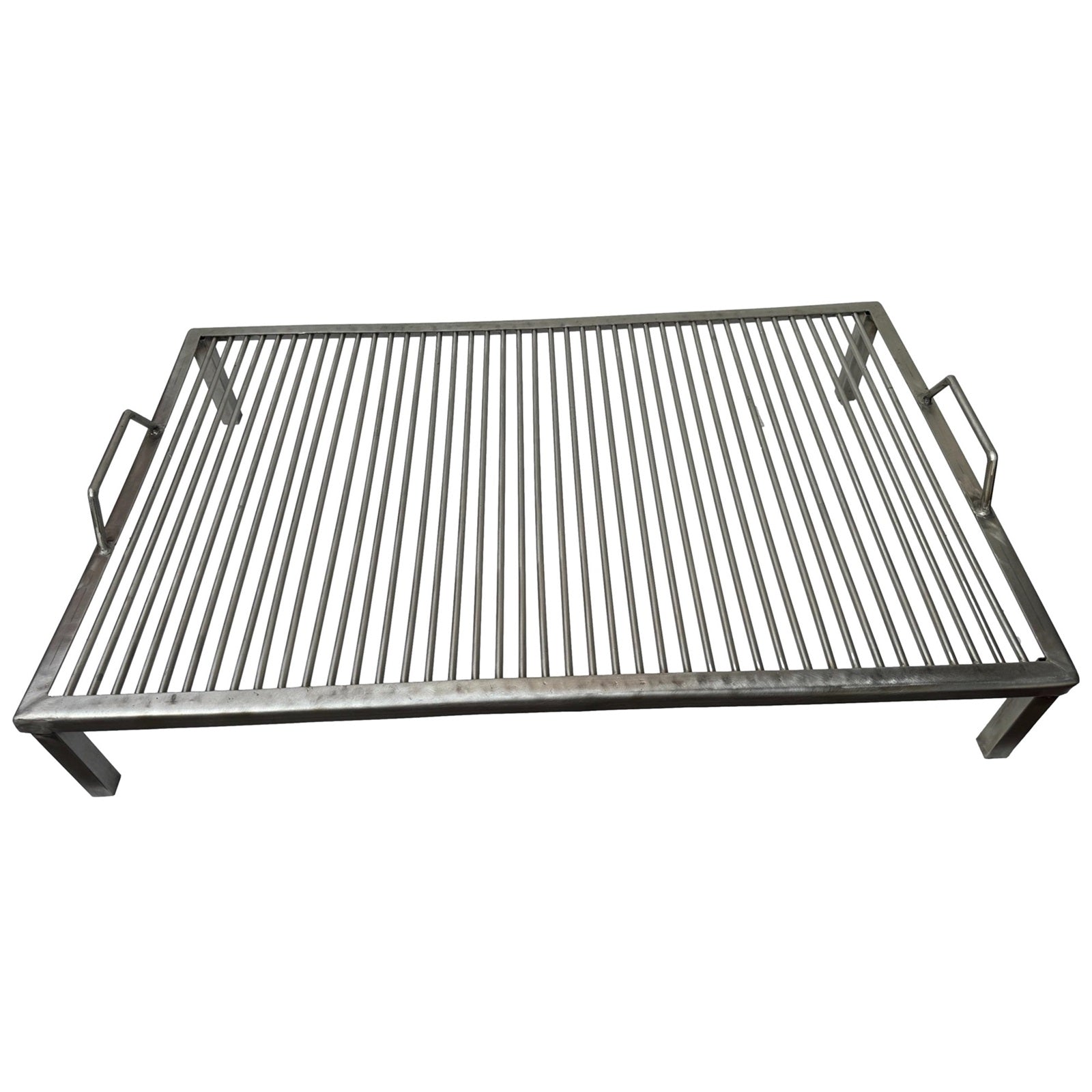 Parrilla Acero Inoxidable para Quincho 100x50 cm Kas 3#Gris