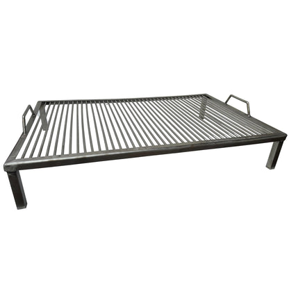 Parrilla Acero Inoxidable para Quincho 100x50 cm Kas 5#Gris