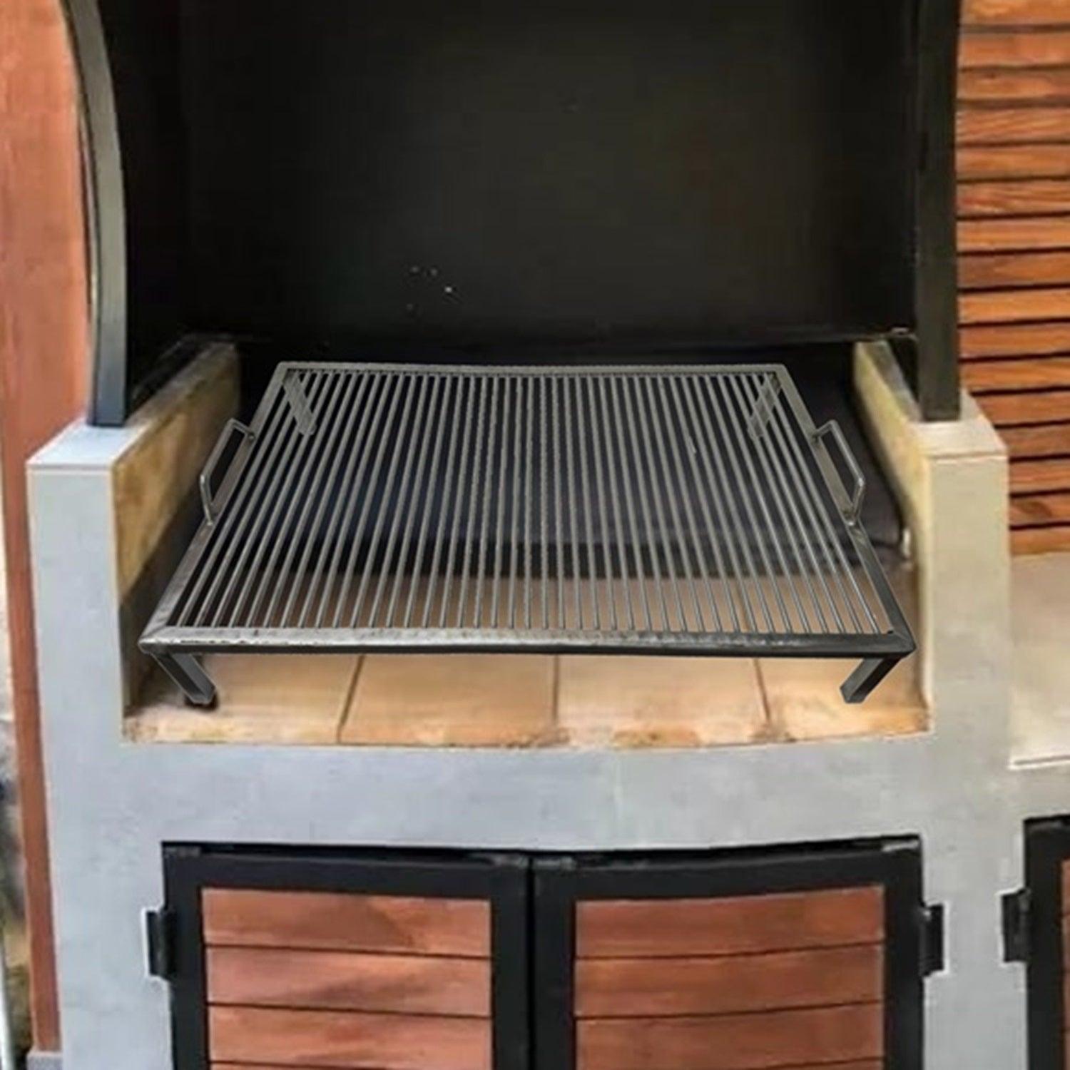 Parrilla Acero Inoxidable para Quincho 100x50 cm Kas 1#Gris