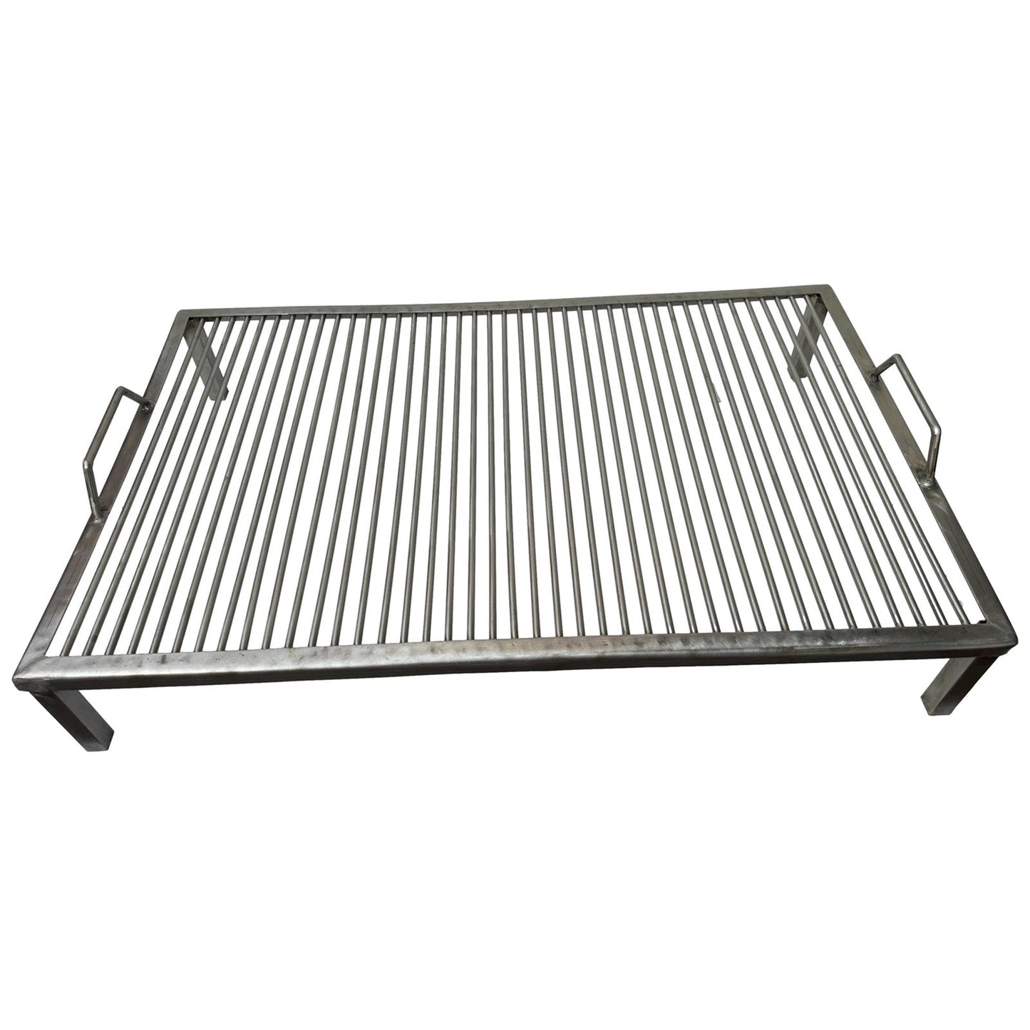 Parrilla Acero Inoxidable para Quincho 60x40 cm Kas2#Gris