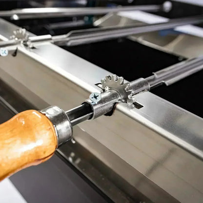 Parrilla A Carbón Con Motor Alcázar7#Negro