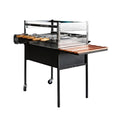 Parrilla A Carbón Con Motor Alcázar1#Negro
