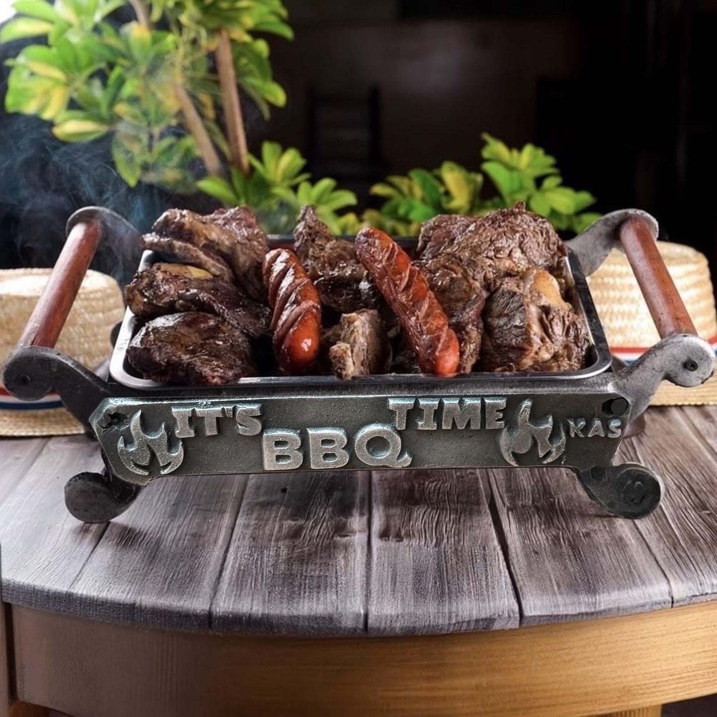 Parrilla Brasero De Mesa: BBQ Time Kas Chile-Accesorios para Parrillas