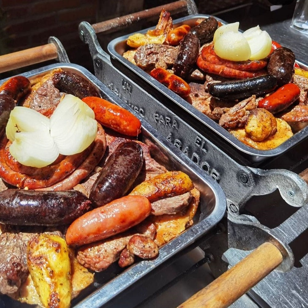 Parrilla Brasero De Mesa: Un Aplauso Para El Asador Kas Chile4#Gris