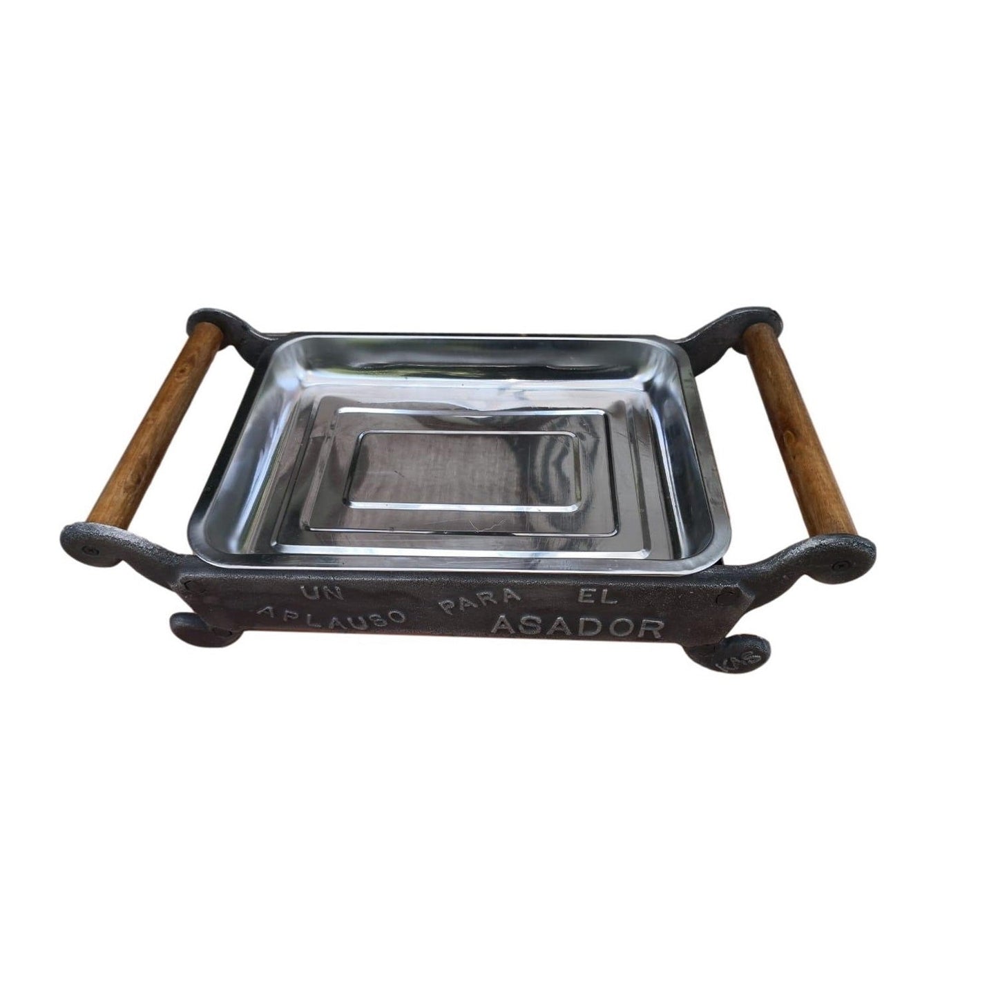 Parrilla Brasero De Mesa: Un Aplauso Para El Asador Kas Chile6#Gris