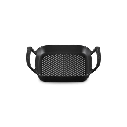 Parrilla Cuadrada Grill Alpine Outdoor 26 cm Matte Black Le Creuset-Parrillas