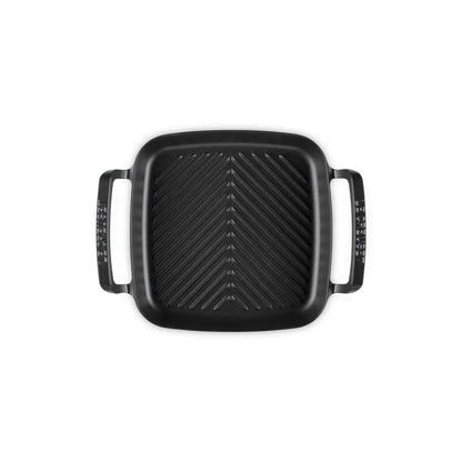 Parrilla Cuadrada Grill Alpine Outdoor 26 cm Matte Black Le Creuset-Parrillas
