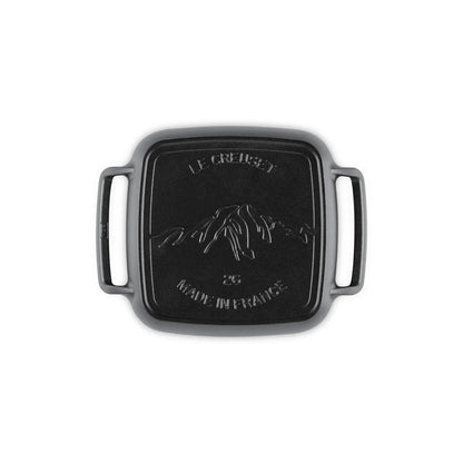Parrilla Cuadrada Grill Alpine Outdoor 26 cm Matte Black Le Creuset-Parrillas