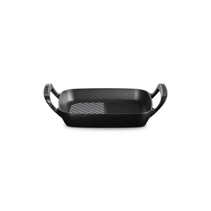 Parrilla Cuadrada Grill Alpine Outdoor 26 cm Matte Black Le Creuset-Parrillas