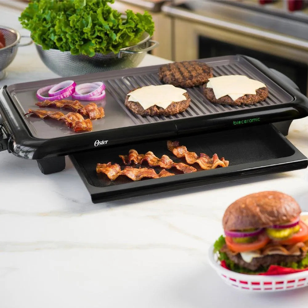 Parrilla Eléctrica Bioceramic Ckstgr5085 Oster1#Negro