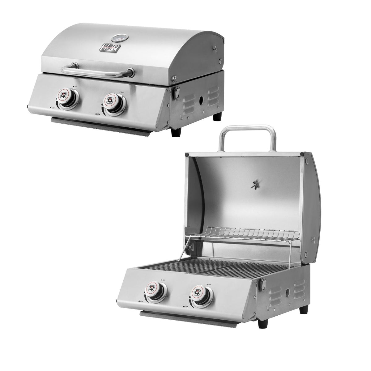 PARRILLA GAS PORTATIL GRILL TO GO 2Q-Parrillas a Gas
