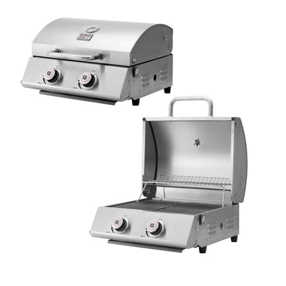 PARRILLA GAS PORTATIL GRILL TO GO 2Q-Parrillas a Gas