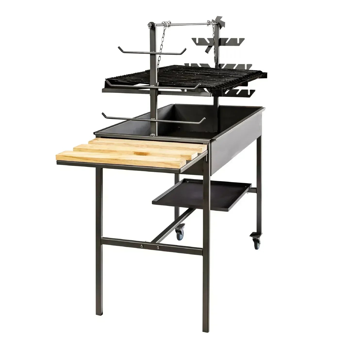 Parrilla A Carbón Gaucho Alcazar3#Gris